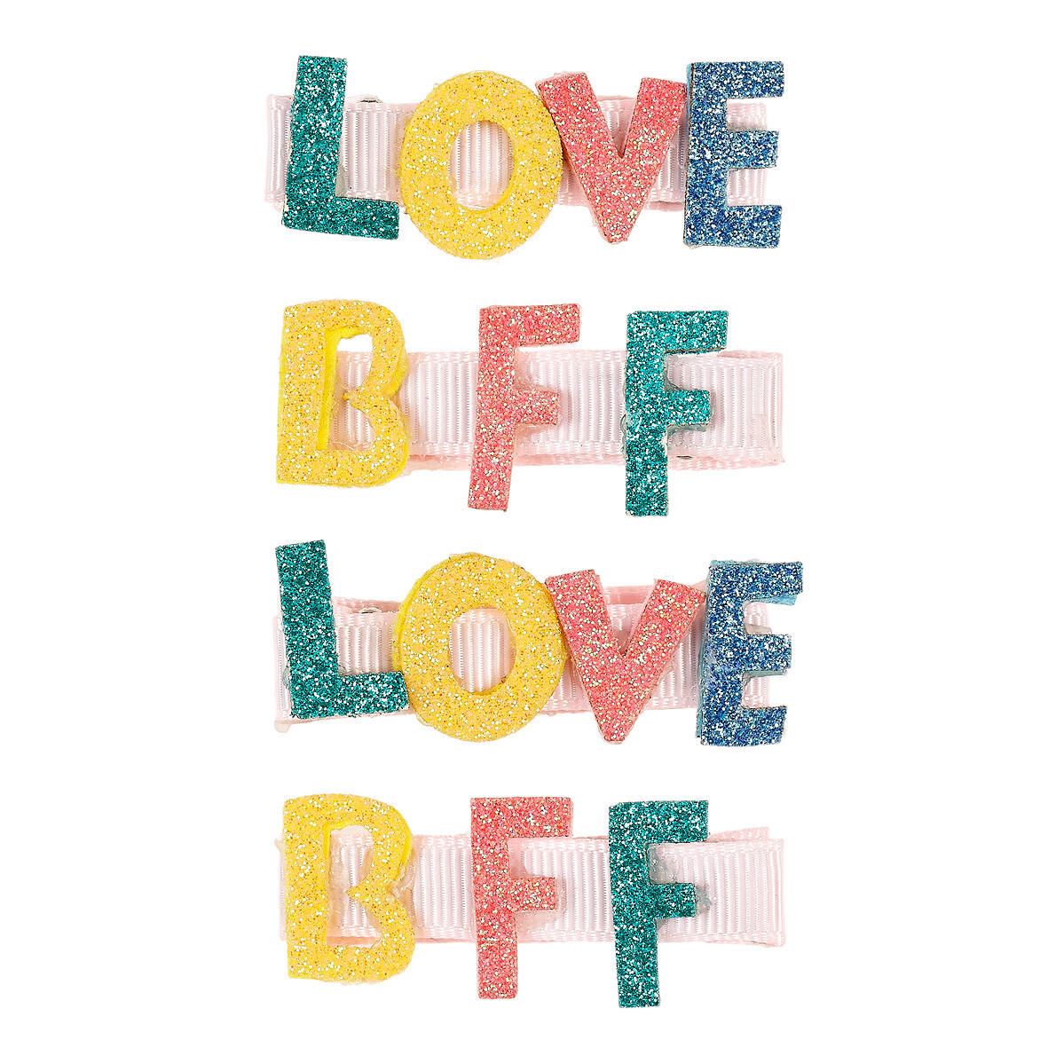 Souza! - Sponky do vlasov s nápismi - 4 ks