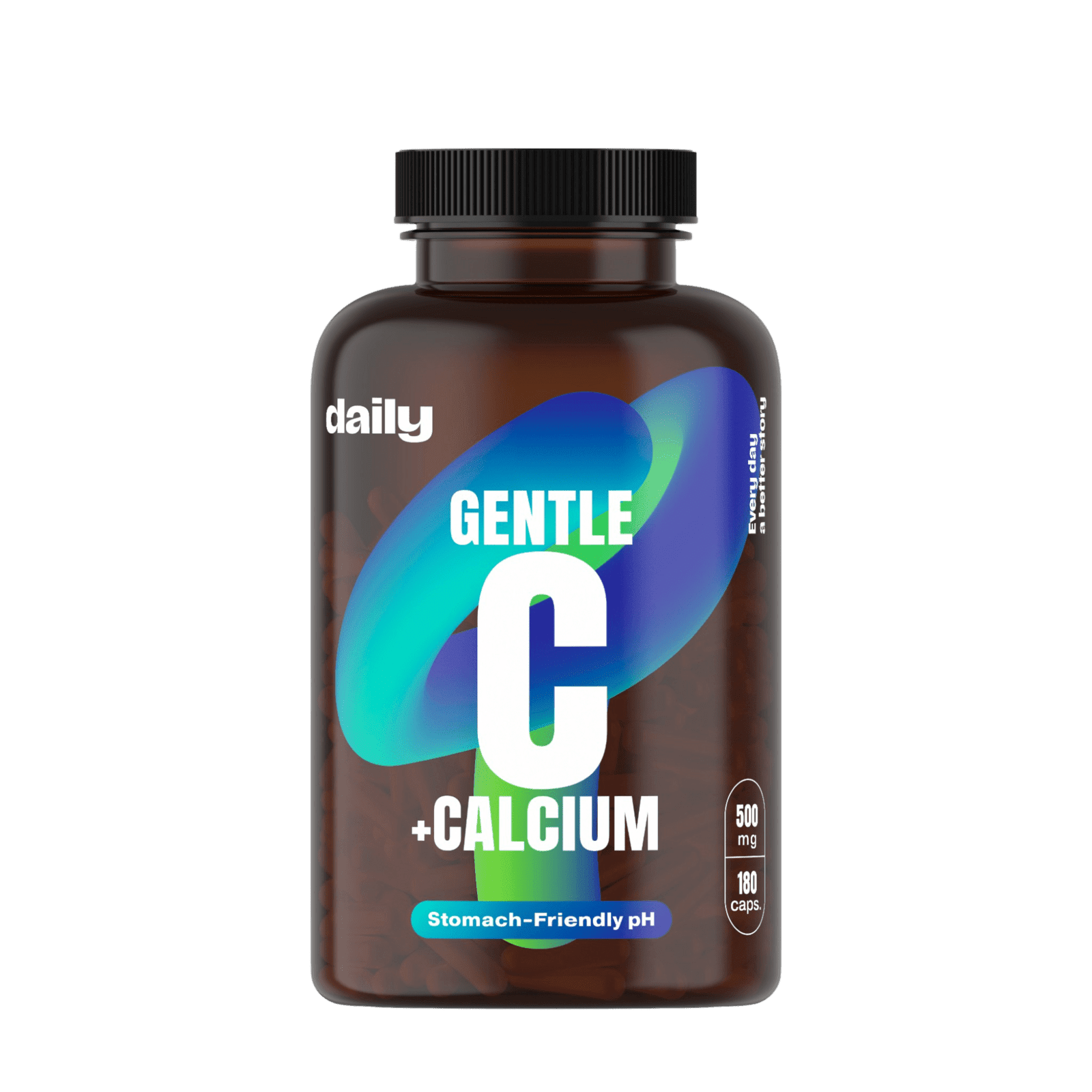 DAILY Gentle C + Calcium 180 kapsúl
