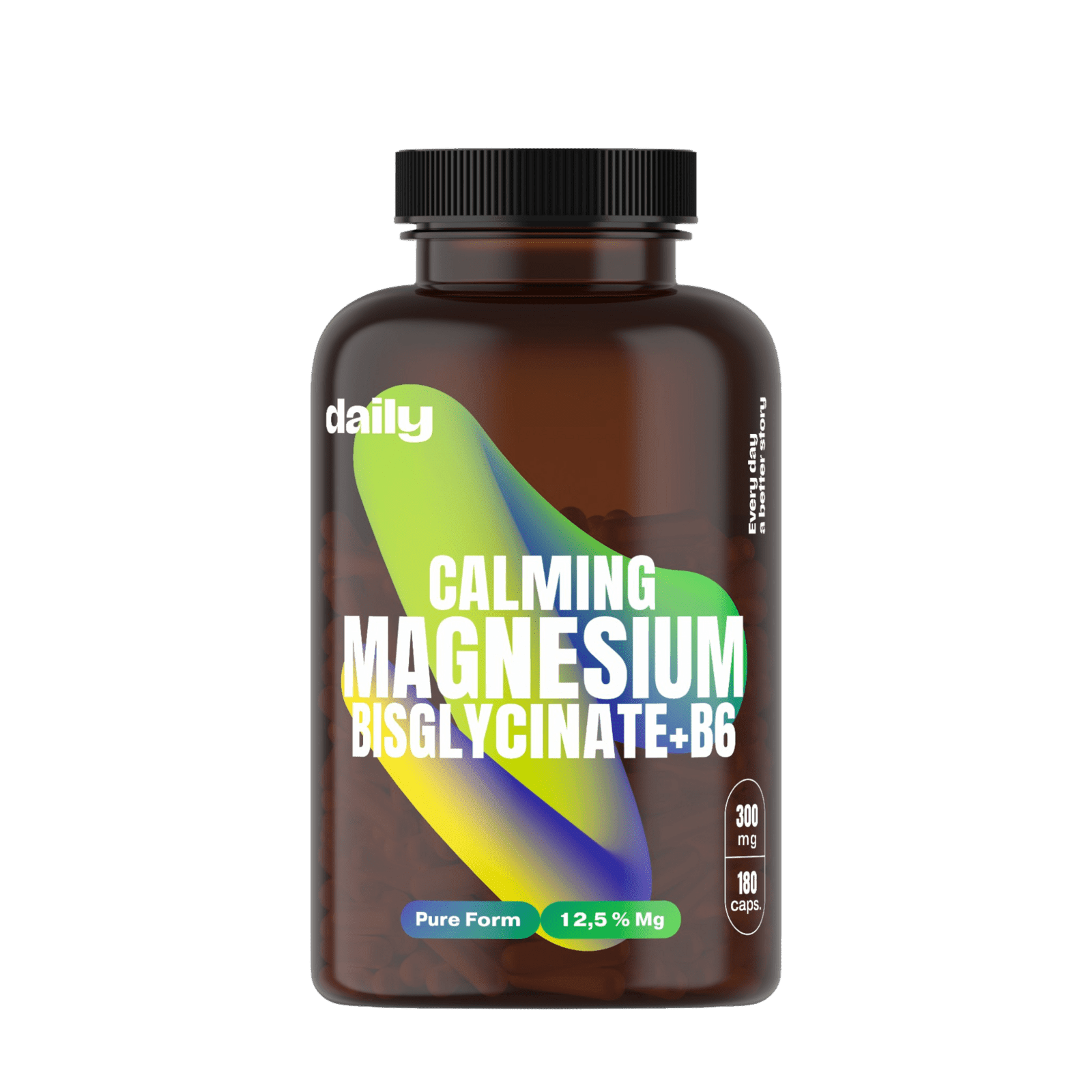 DAILY Calming Magnesium Bisglycinate + B6 180 kapsúl