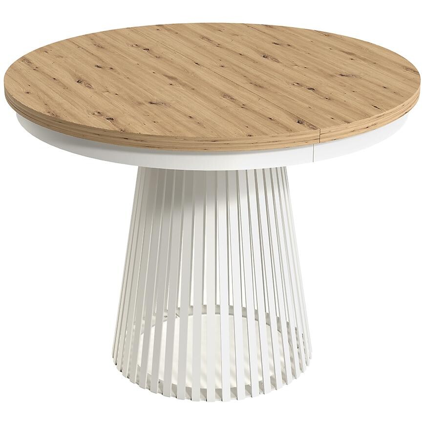 Rozkladací stôl  Garda Biela/Artisan