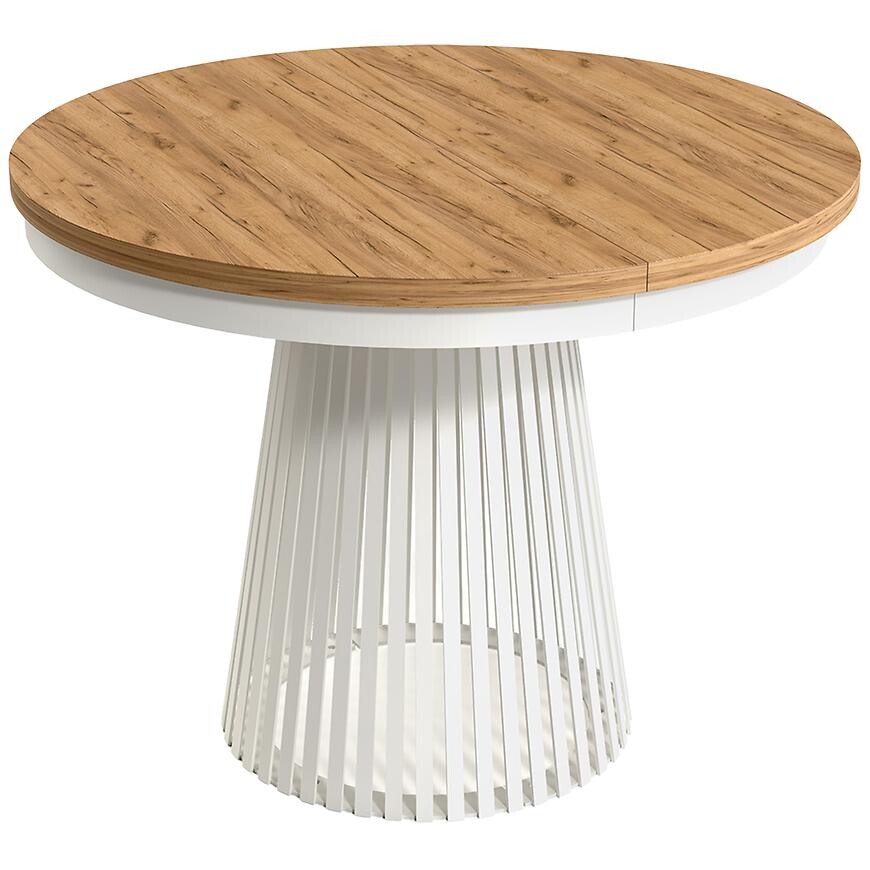 Rozkladací stôl  Garda Biela/Kraft Zlatý