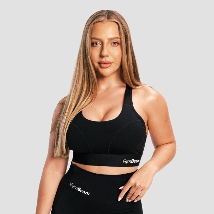 GymBeam Športová podprsenka Combat Black  XS