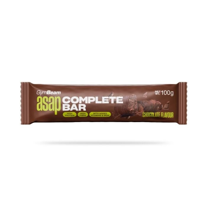 GymBeam ASAP Complete Bar 100 g čokoláda