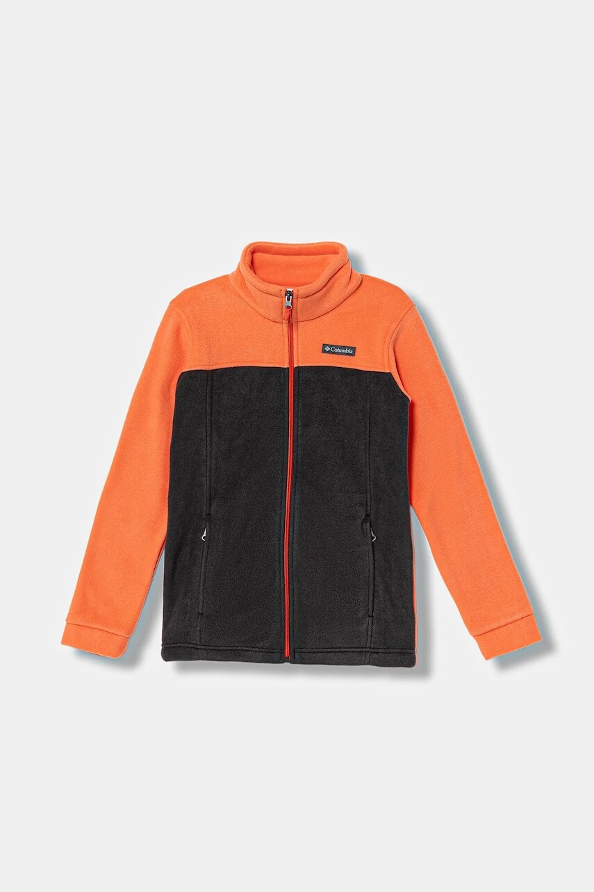 Detská fleecová mikina Columbia Steens Mt tmavomodrá farba, jednofarebná, 1510451