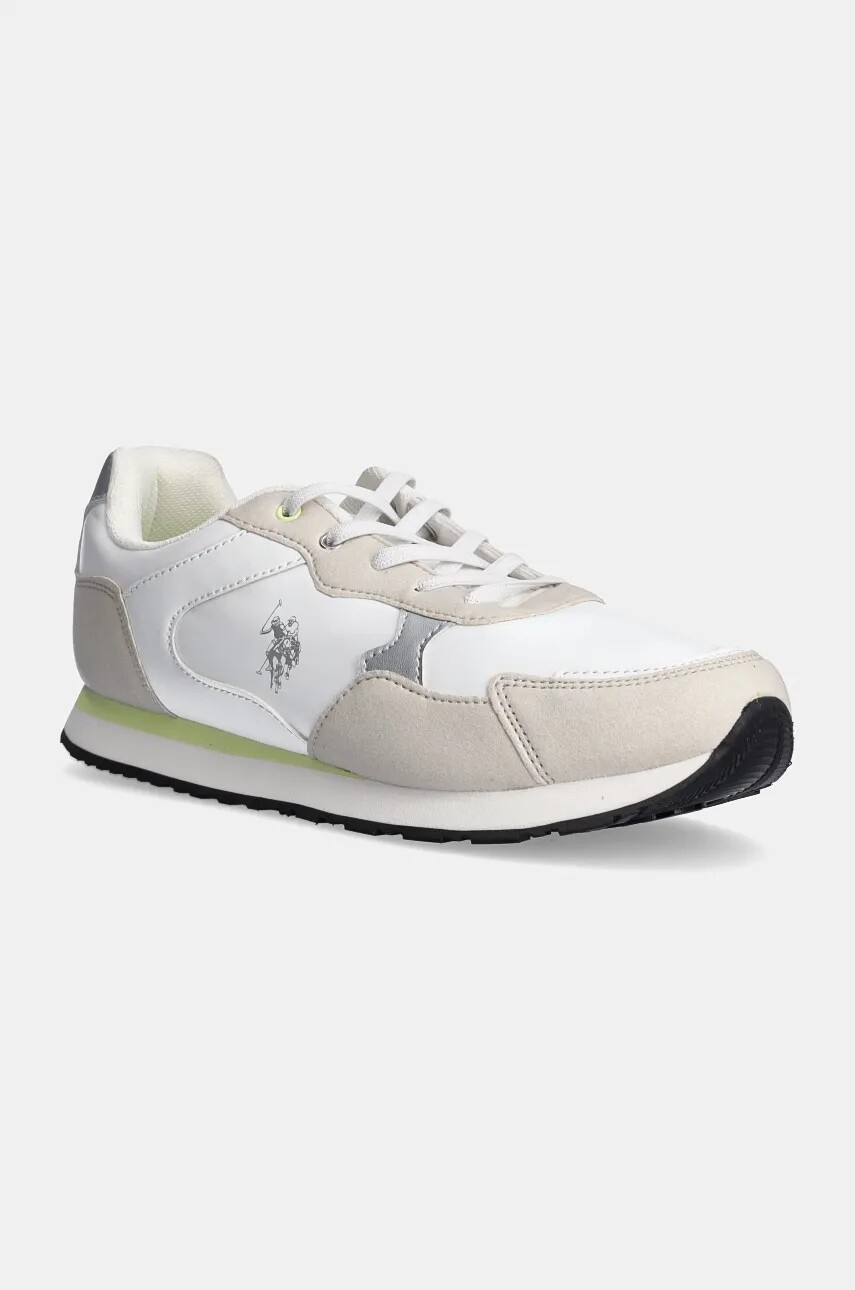 Tenisky U.S. Polo Assn. NOBIK015K/DNH2 biela farba, NOBIK015A