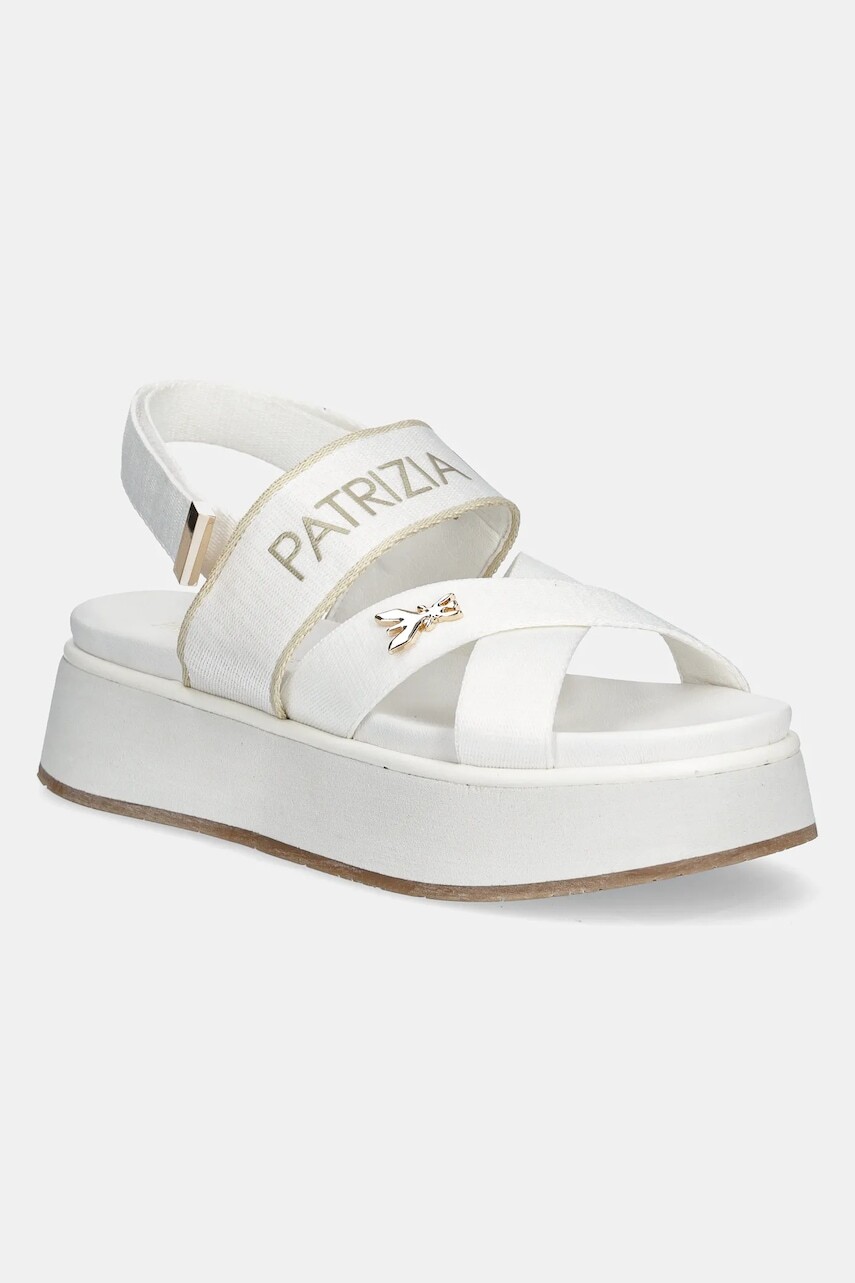 Sandále Patrizia Pepe Girl biela farba, PPJ333