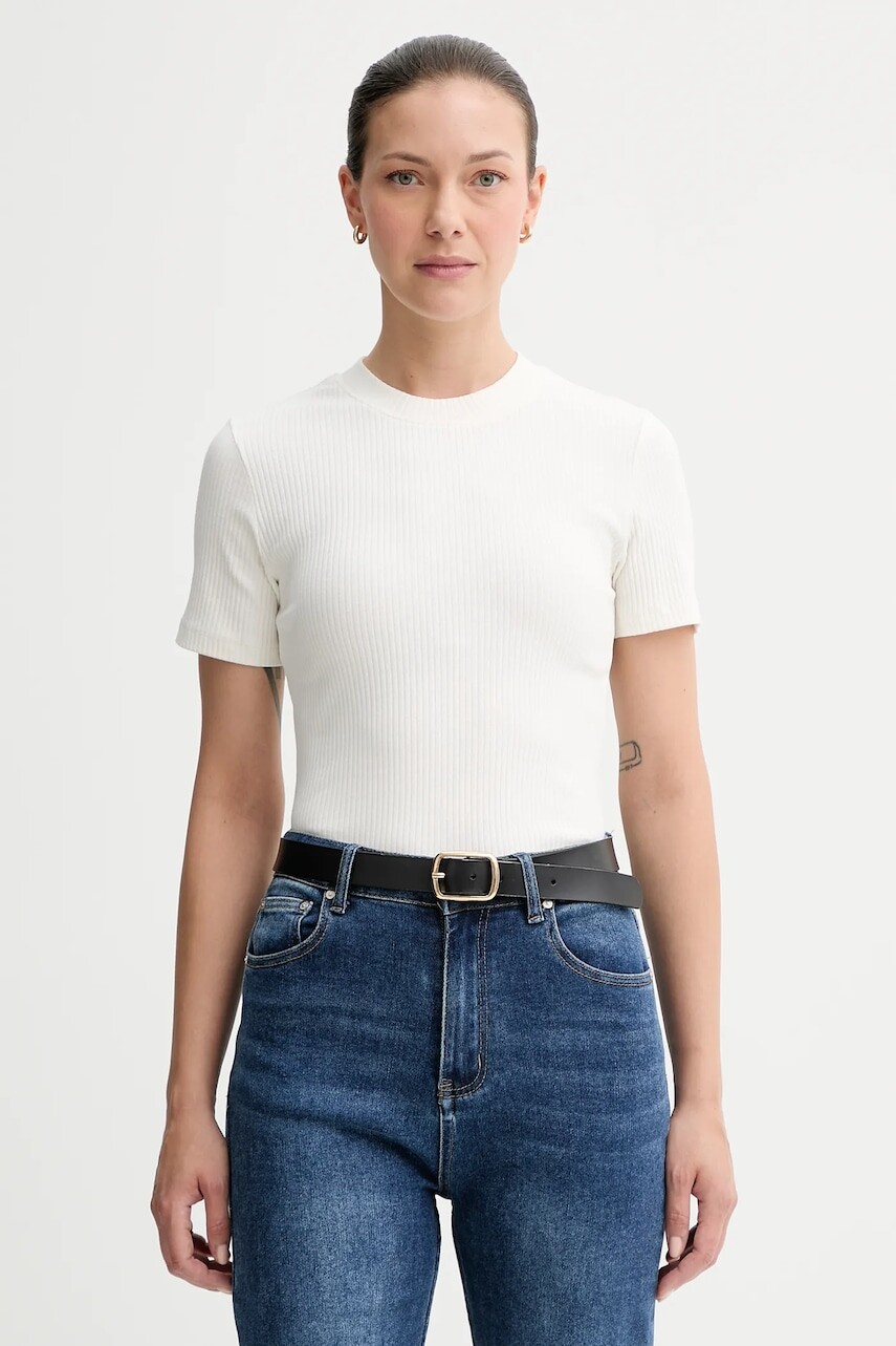 Tričko Marc O'Polo dámske, béžová farba, 5000006283