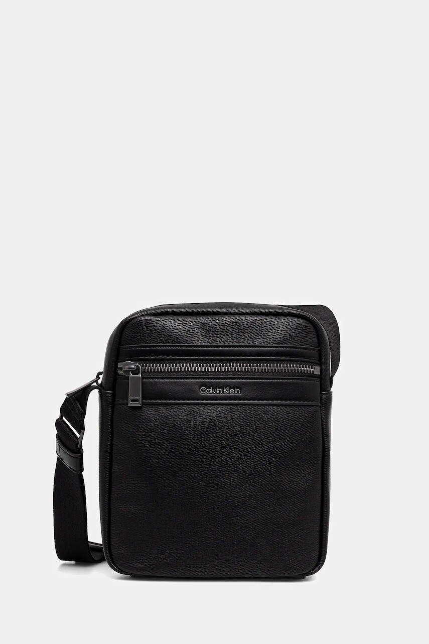 Malá taška Calvin Klein čierna farba, LV04D3264G