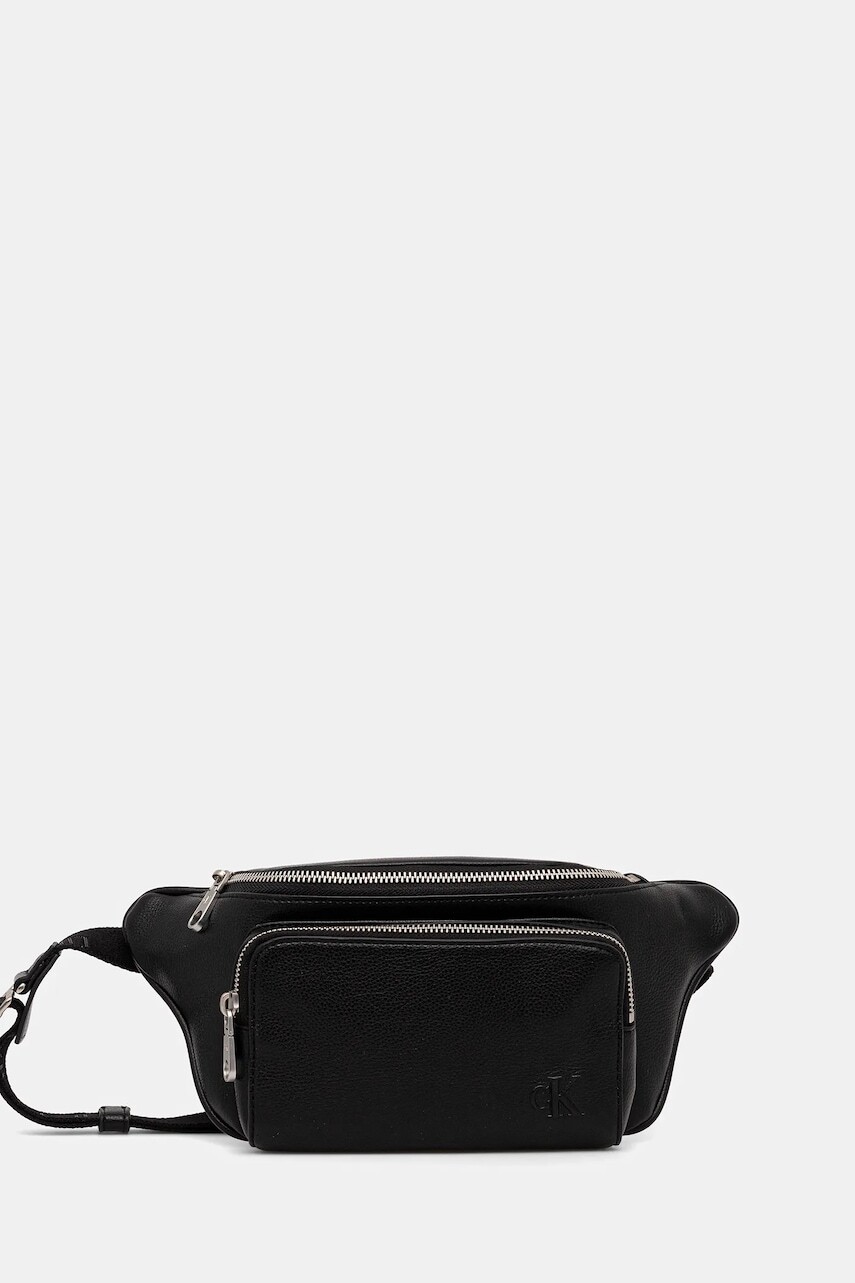 Ľadvinka Calvin Klein čierna farba, LV04D3130G