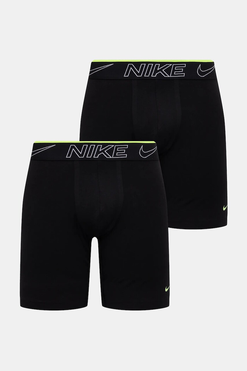 Boxerky Nike 2-pak čierna farba, 0000KE1270