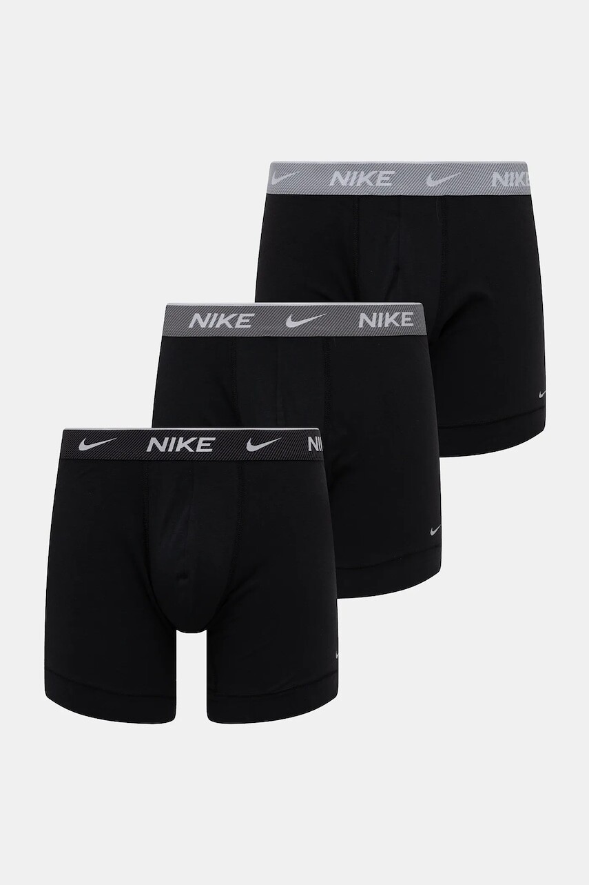 Boxerky Nike 3-pak čierna farba, 0000KE1007