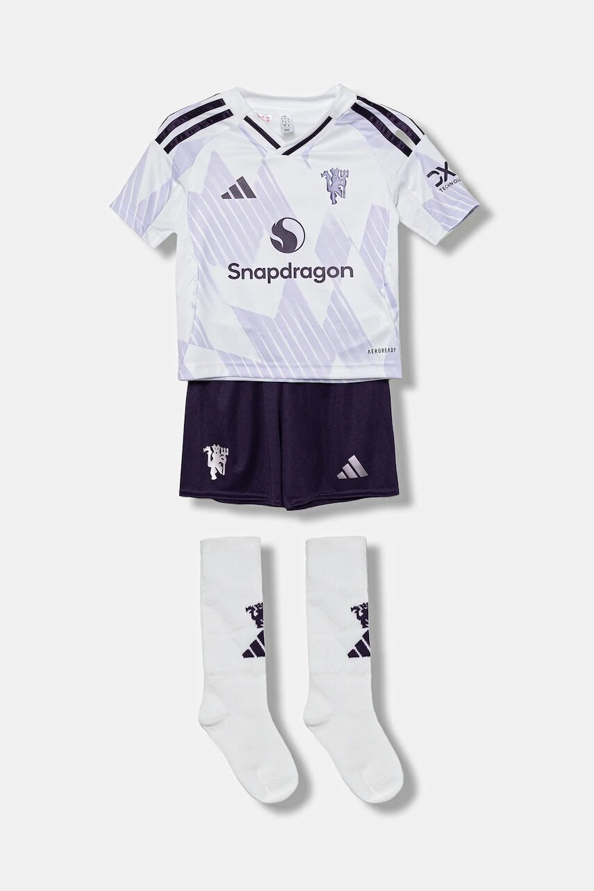 Detská súprava adidas Performance Manchester United 2-pak fialová farba, KC5899