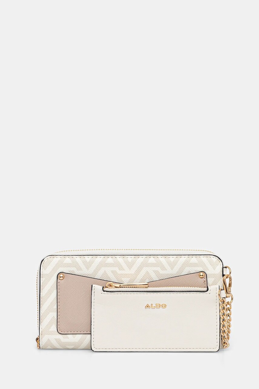 Peňaženka Aldo dámska, béžová farba, ESAI.680