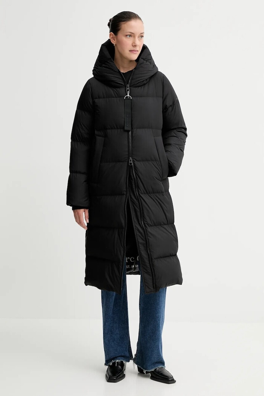 Páperová bunda Marc O'Polo čierna farba, zimná, 509087471081