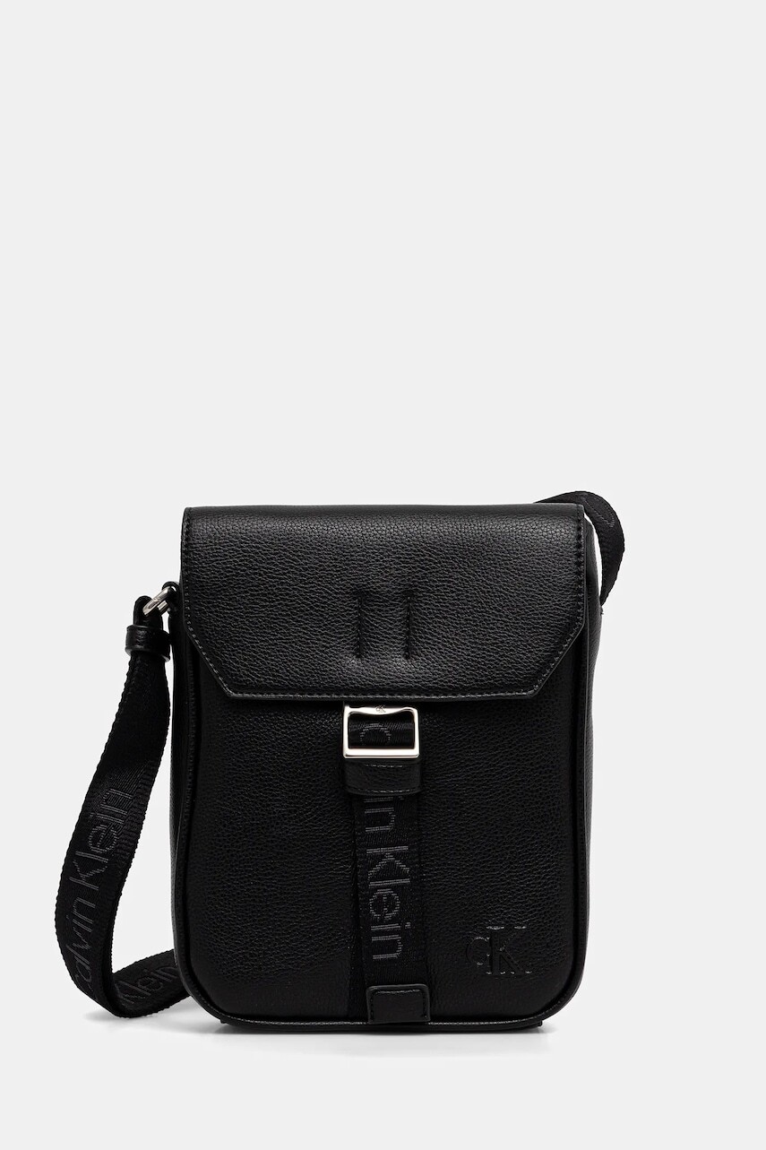 Malá taška Calvin Klein čierna farba, LV04D3131G