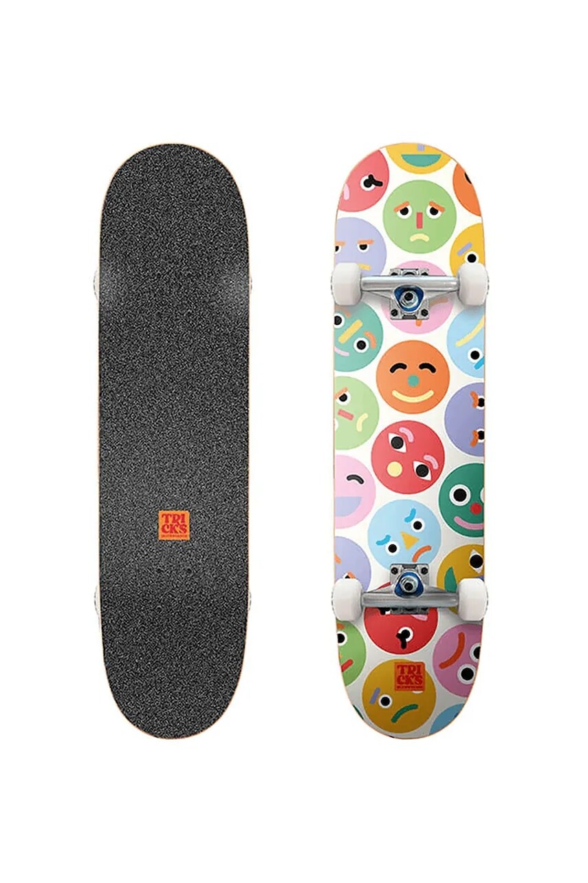 Detský skateboard Tricks MIDI Emotions 18,5 x 71 cm viac farieb
