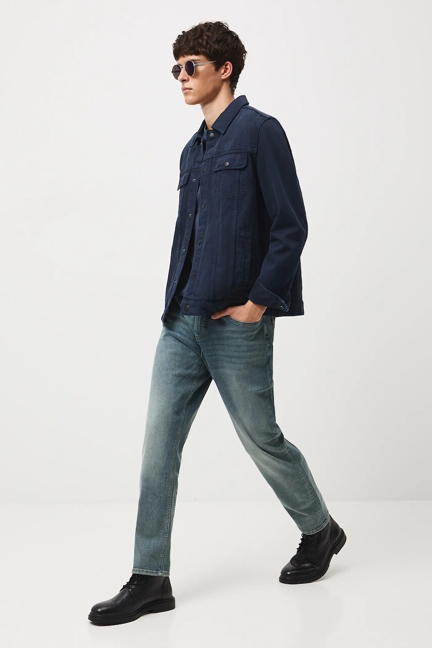 Bunda Medicine tmavomodrá farba, prechodná