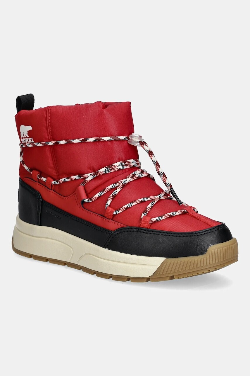 Snehule Sorel WHITNEY III SLIP-ON WP červená farba, 2138501691
