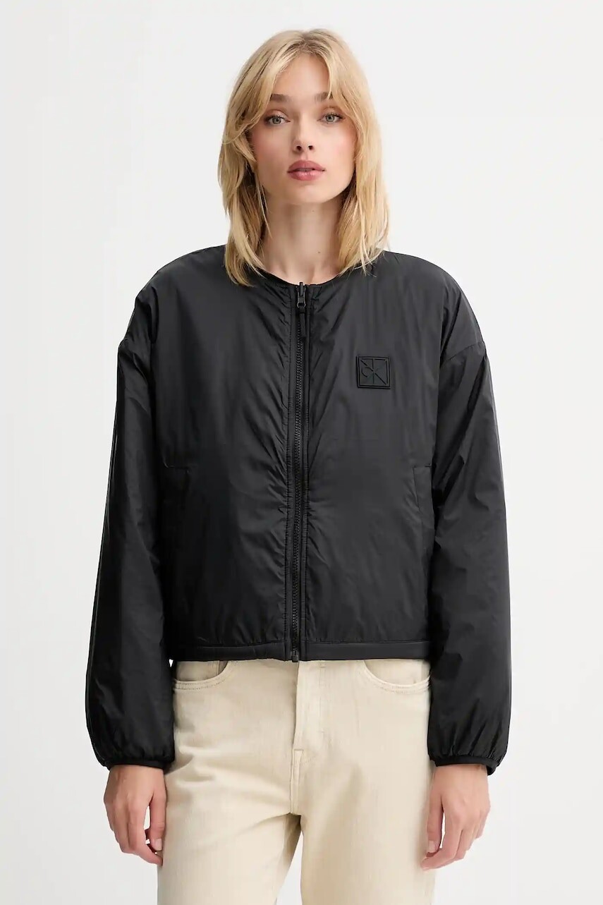 Tričko Calvin Klein dámske, čierna farba, LV044D310G