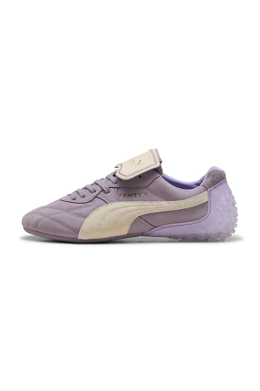 Nubukové tenisky Puma PUMA x FENTY fialová farba, 404191