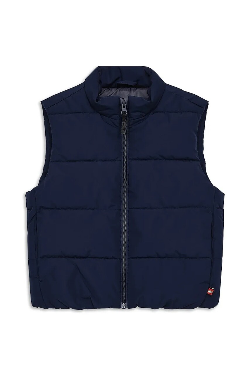 Detská vesta Lego LWSAKU 205 tmavomodrá farba, 11010847