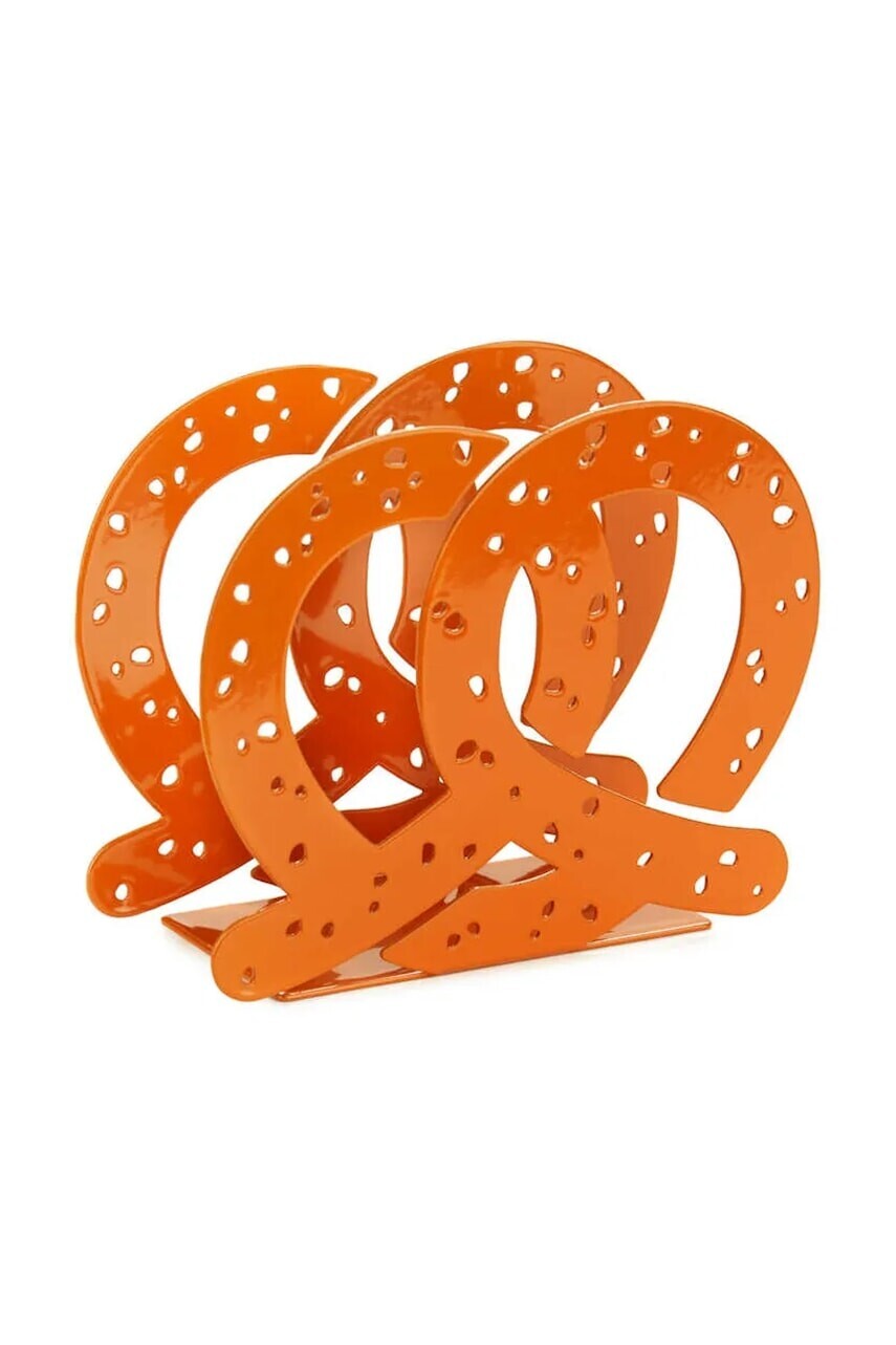 Držiak na obrúsky Balvi Pretzel 12,5 x 14 x 5,3 cm oranžová farba
