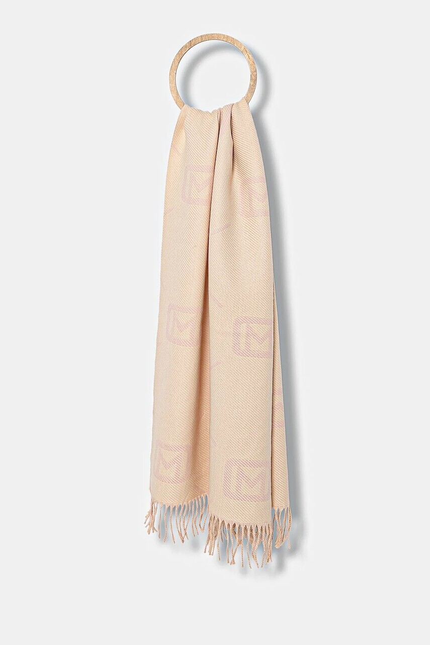 Šál Marella ružová farba, vzorovaný, 2523546046200