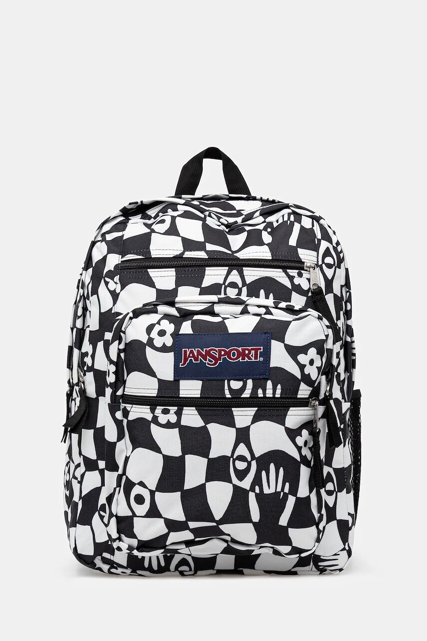 Ruksak Jansport biela farba, veľký, vzorovaný, EK0A5BAH0W9