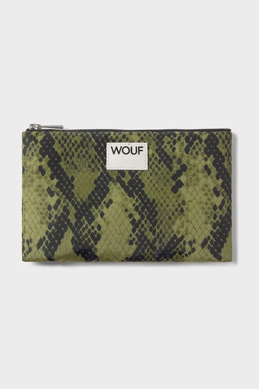 Listová kabelka WOUF .Cobra 21 x 13 x 2 cm zelená farba