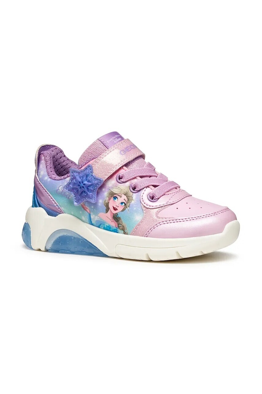 Detské tenisky Geox FADINLIGHT ružová farba, J56M4E.0ANKN