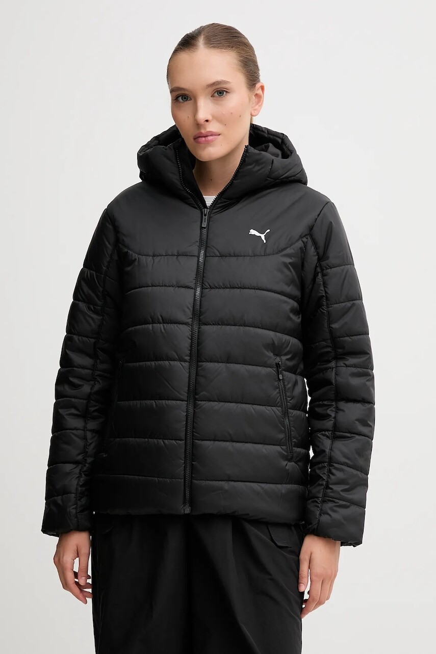 Bunda Puma čierna farba, zimná, 685231