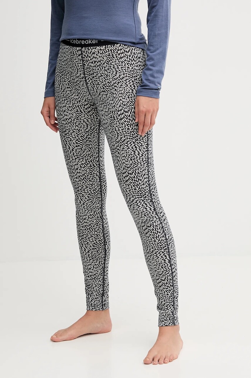 Funkčné legíny Icebreaker Merino 200 Oasis tmavomodrá farba, IB0A57BFA541