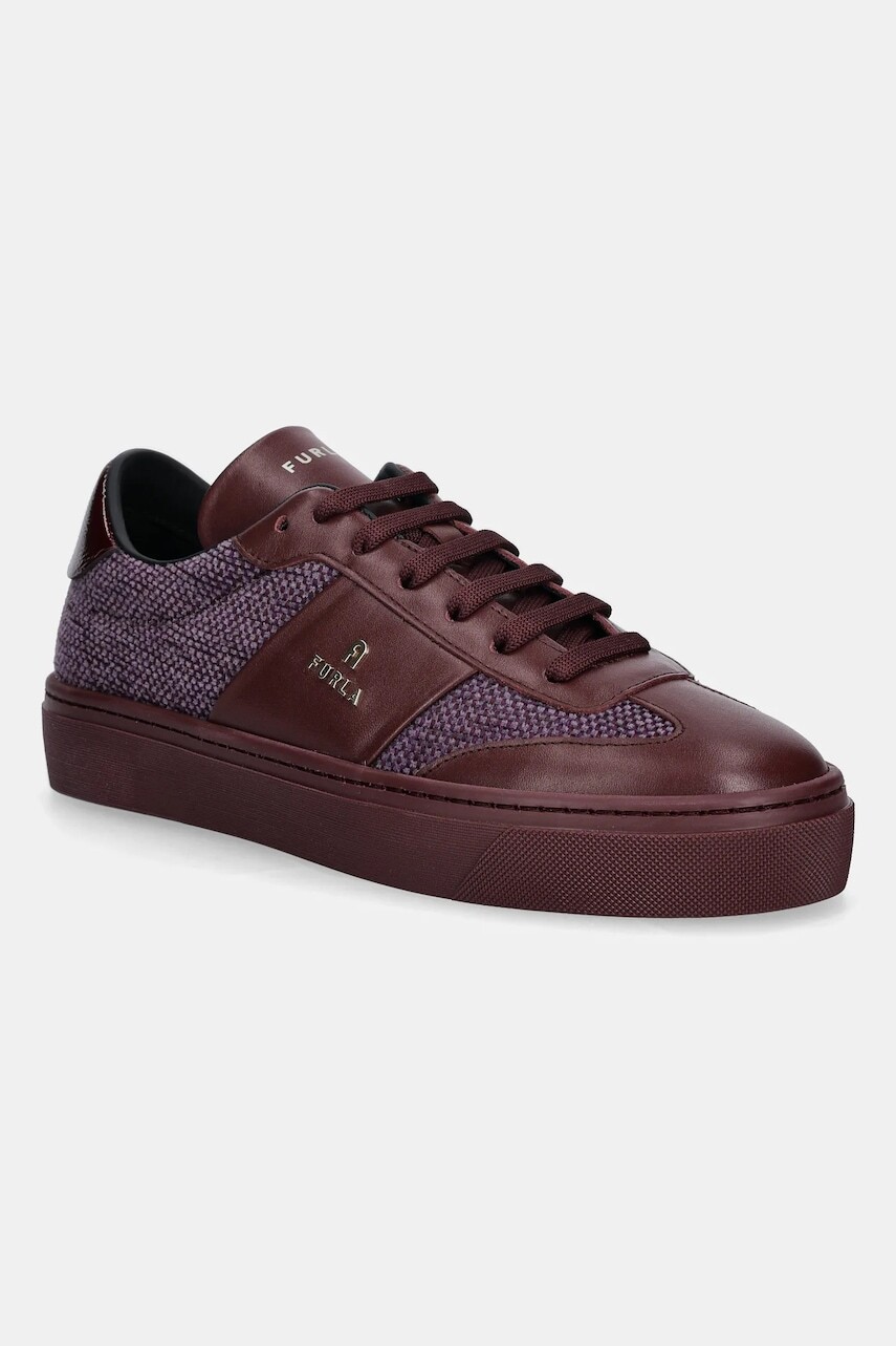 Tenisky Furla Enjoy Lace-Up červená farba, YI79ENJ BX4210 26700