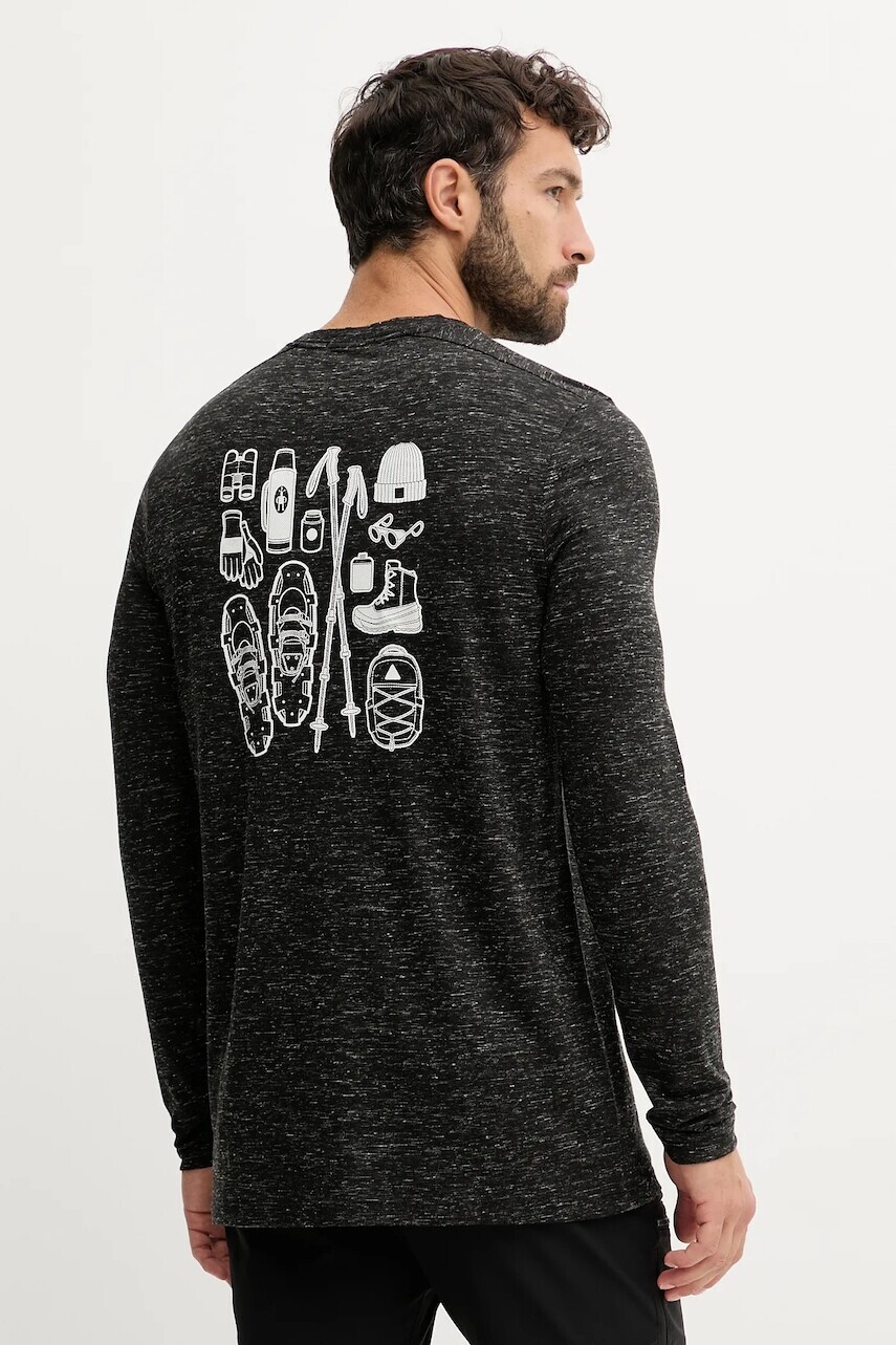 Funkčná bielizeň Smartwool čierna farba, SW003019