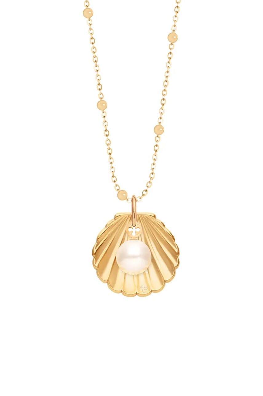 Pozlátený náhrdelník Lilou Shell A03/MARKET/ANS/451