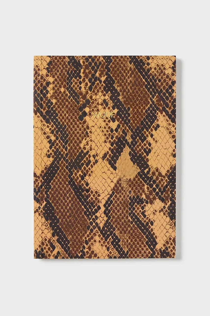 Zápisník WOUF Boa A5 hnedá farba