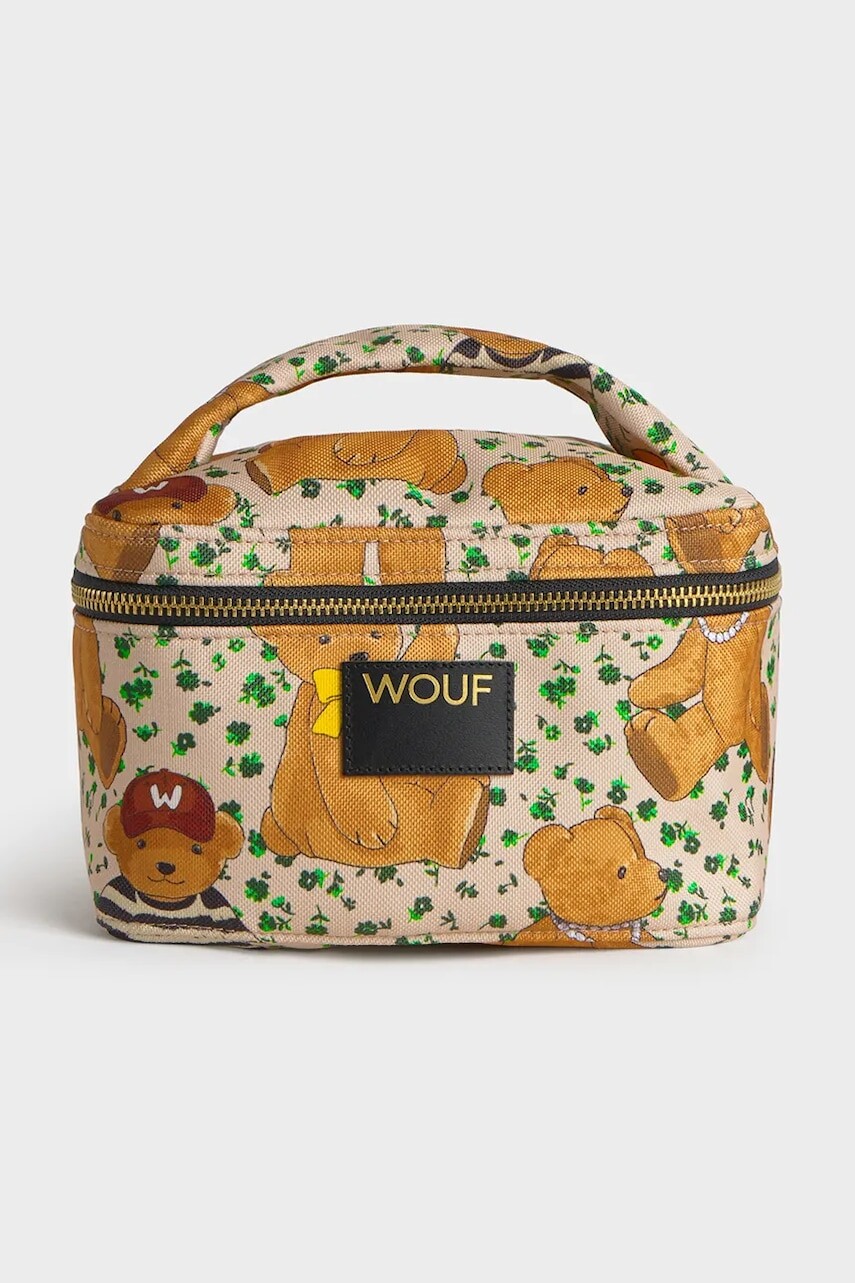 Cestovná kozmetická taštička WOUF Cute 20 x 12 x 15 cm béžová farba