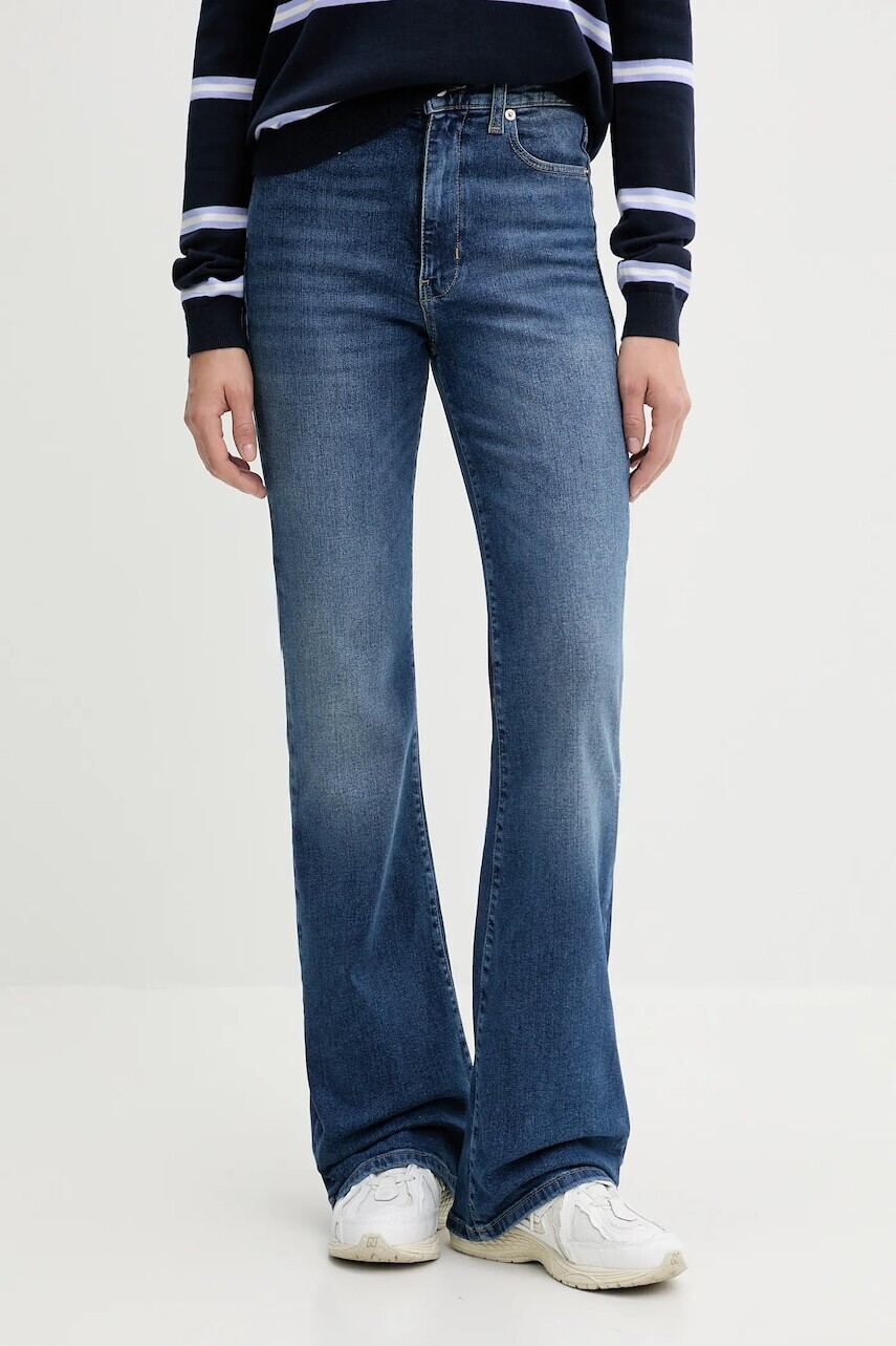 Rifle Tommy Jeans vysoký pás, DW0DW21824