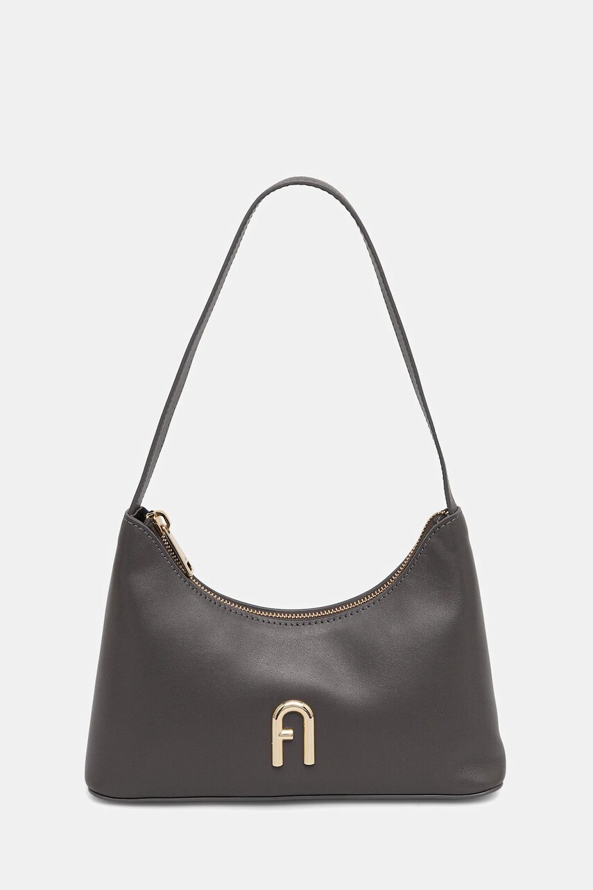 Kožená kabelka Furla hnedá farba, WB00863.AX0733.4283S