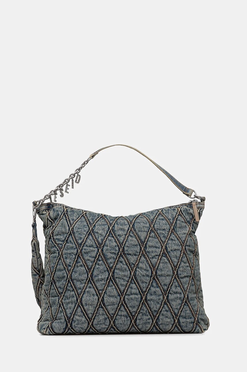 Džínsová taška Diesel CHARM-D CHARM-D modrá farba, X10363.P5570