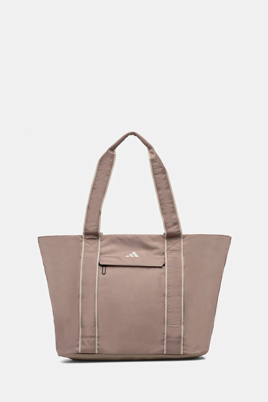 Športová taška adidas Performance hnedá farba, JL6097
