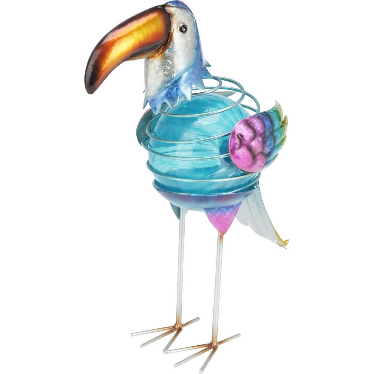 Solárnae vonkajšia dekoráciae Tukan, 24 x 13 x v.33,5 cm