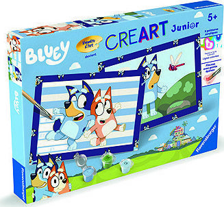 Ravensburger 255733 CreArt Bluey: Psie radovánky