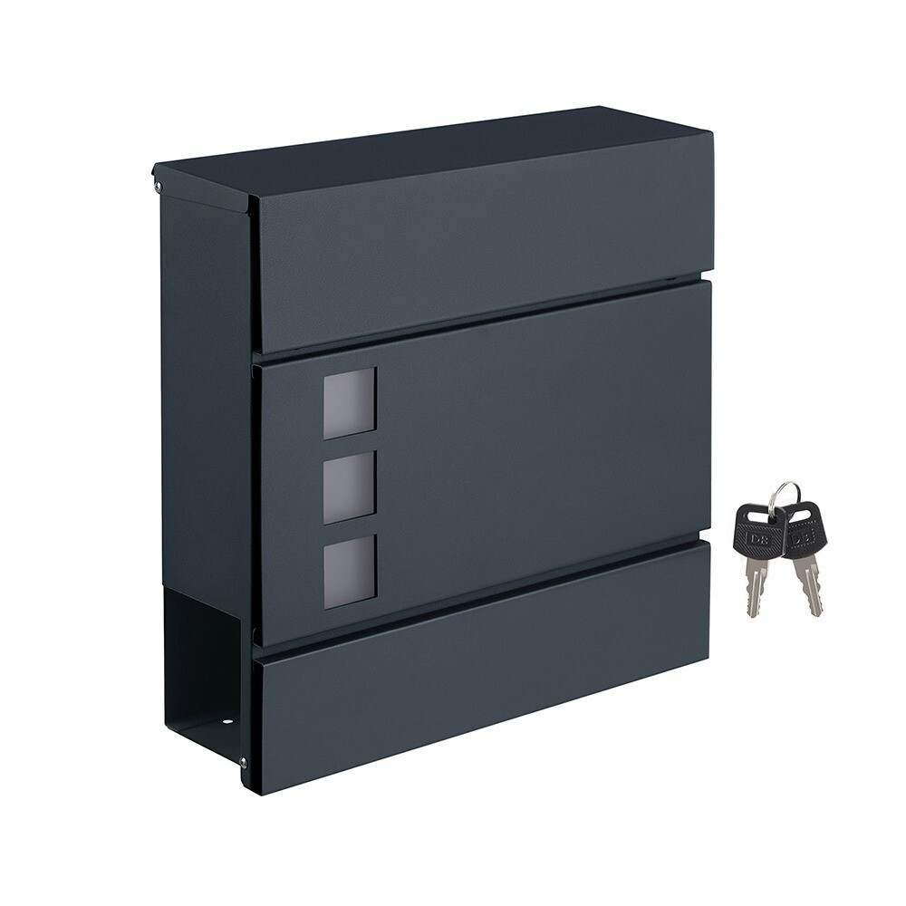 Poštová schránka s držiakom na noviny