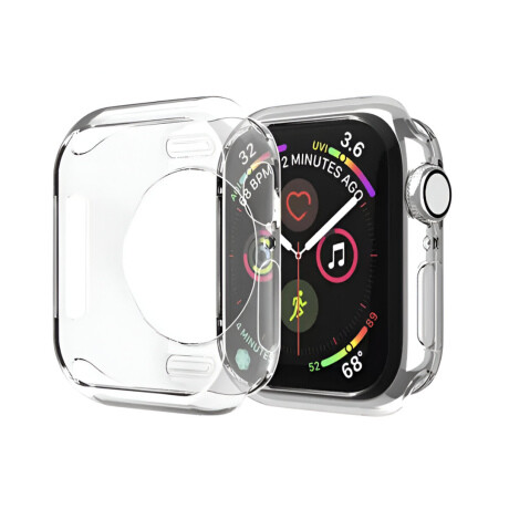 MG Ultra Clear Watch puzdro na Apple Watch 10 46mm, priesvitné