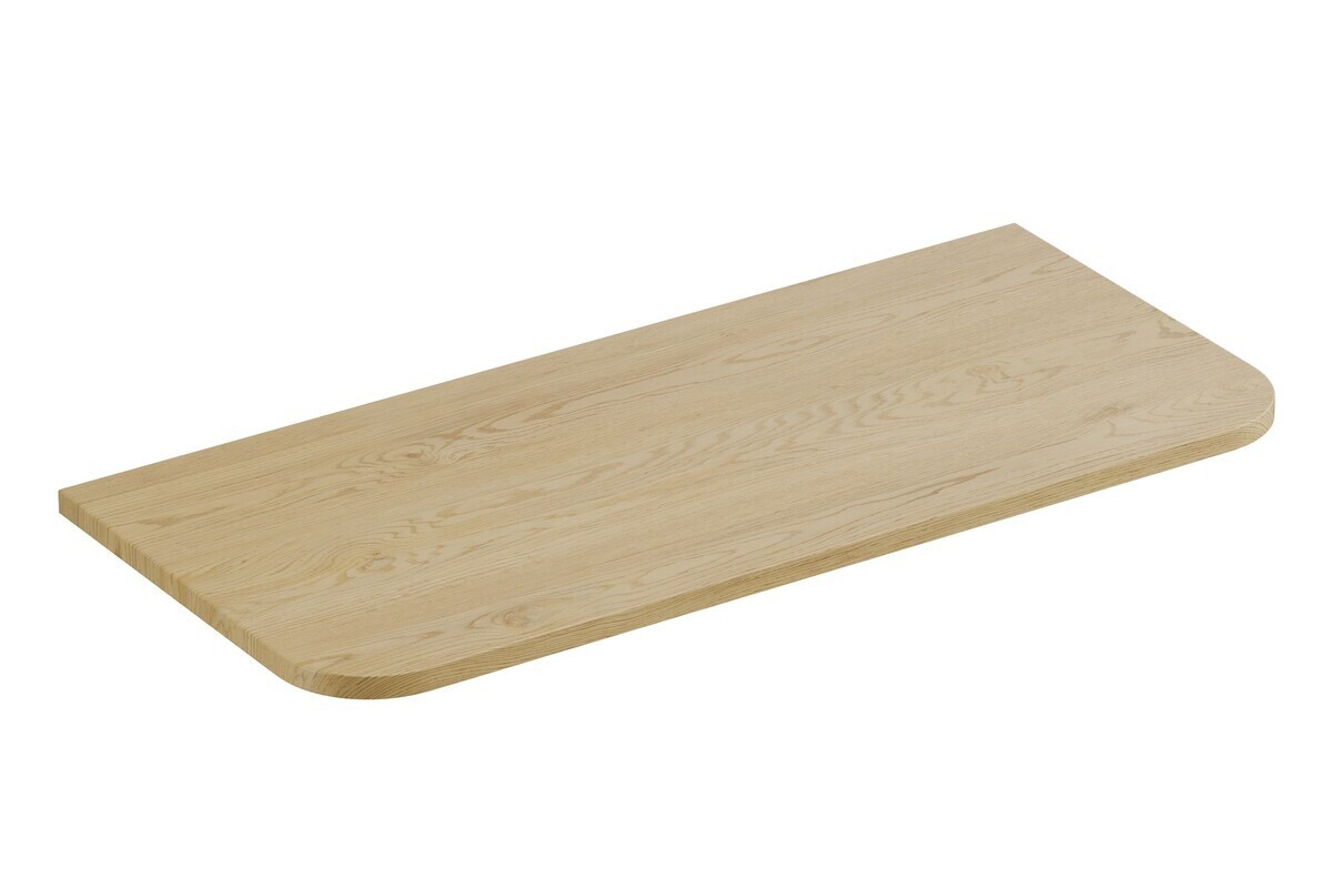 Deska pod umyvadlo Ovalia 100 cm dub Cremona