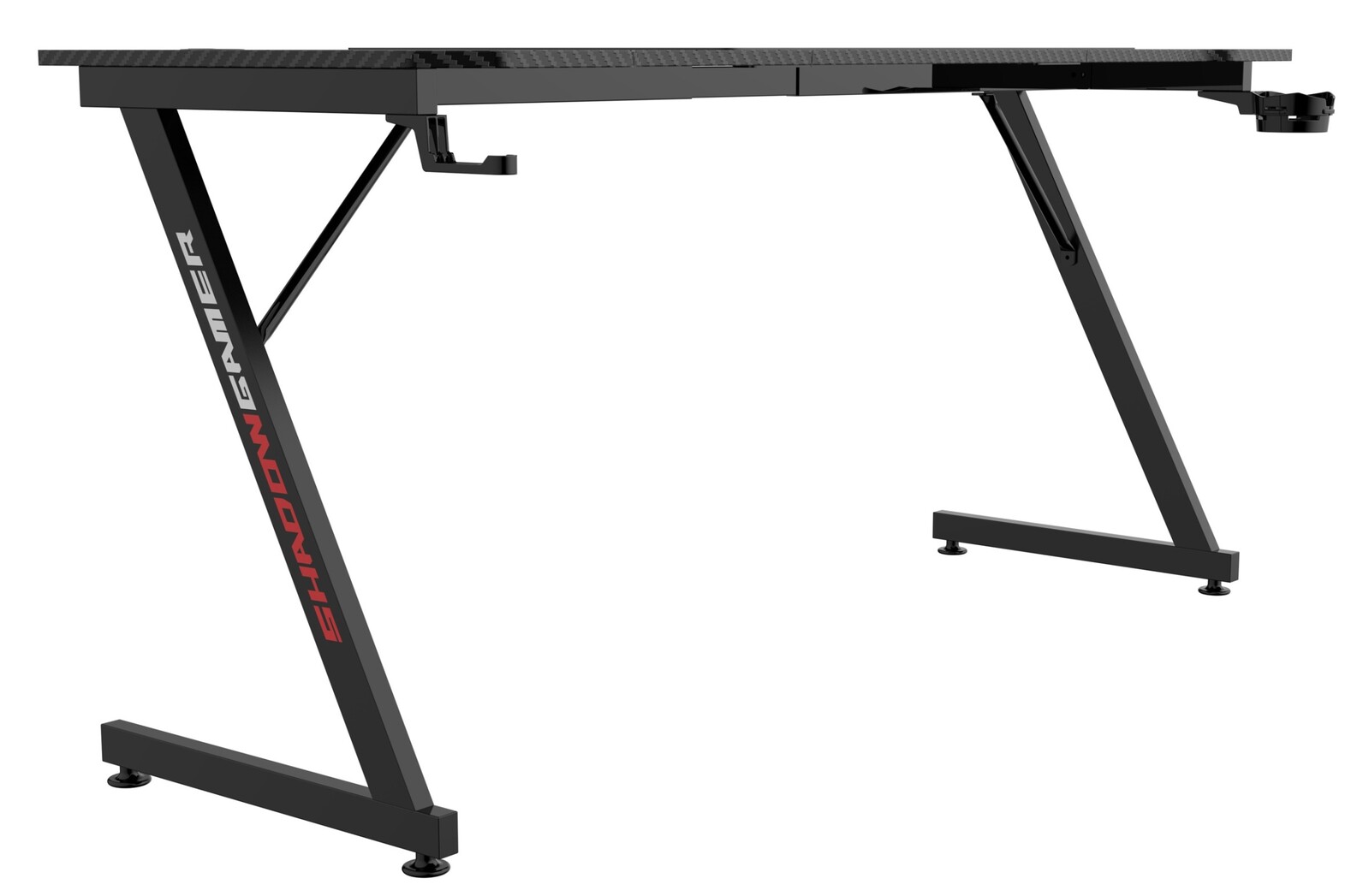 Herní stůl SHADOW GAMER 1.1 160 cm černý
