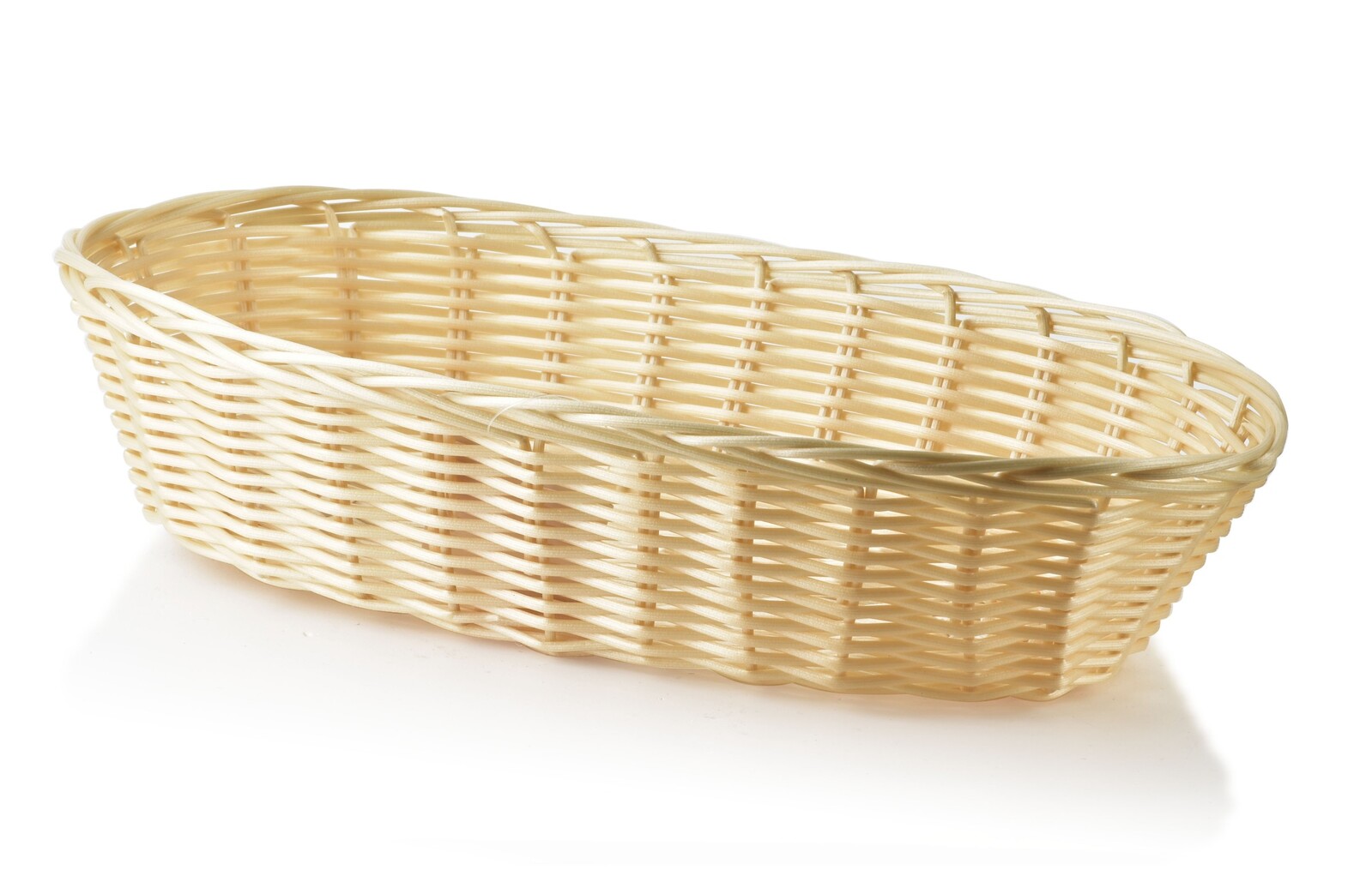Oválný košík SINO 30x16,5x7 cm béžový