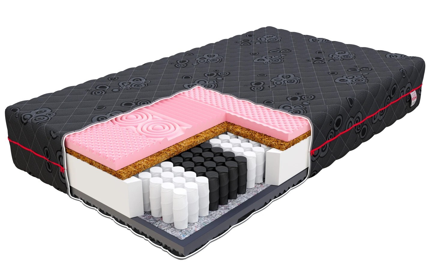 Taštičková matrace SALERNO