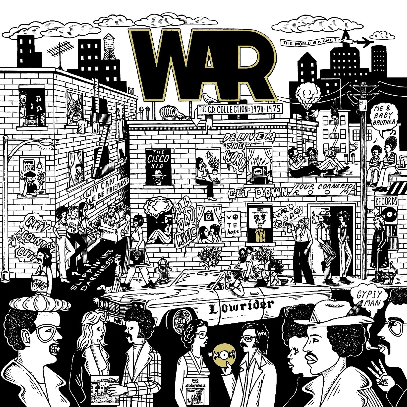 The War, THE CD COLLECTION 1971-1975, CD